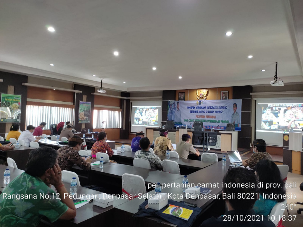 Pelatihan Pertanian Camat Se Indonesia